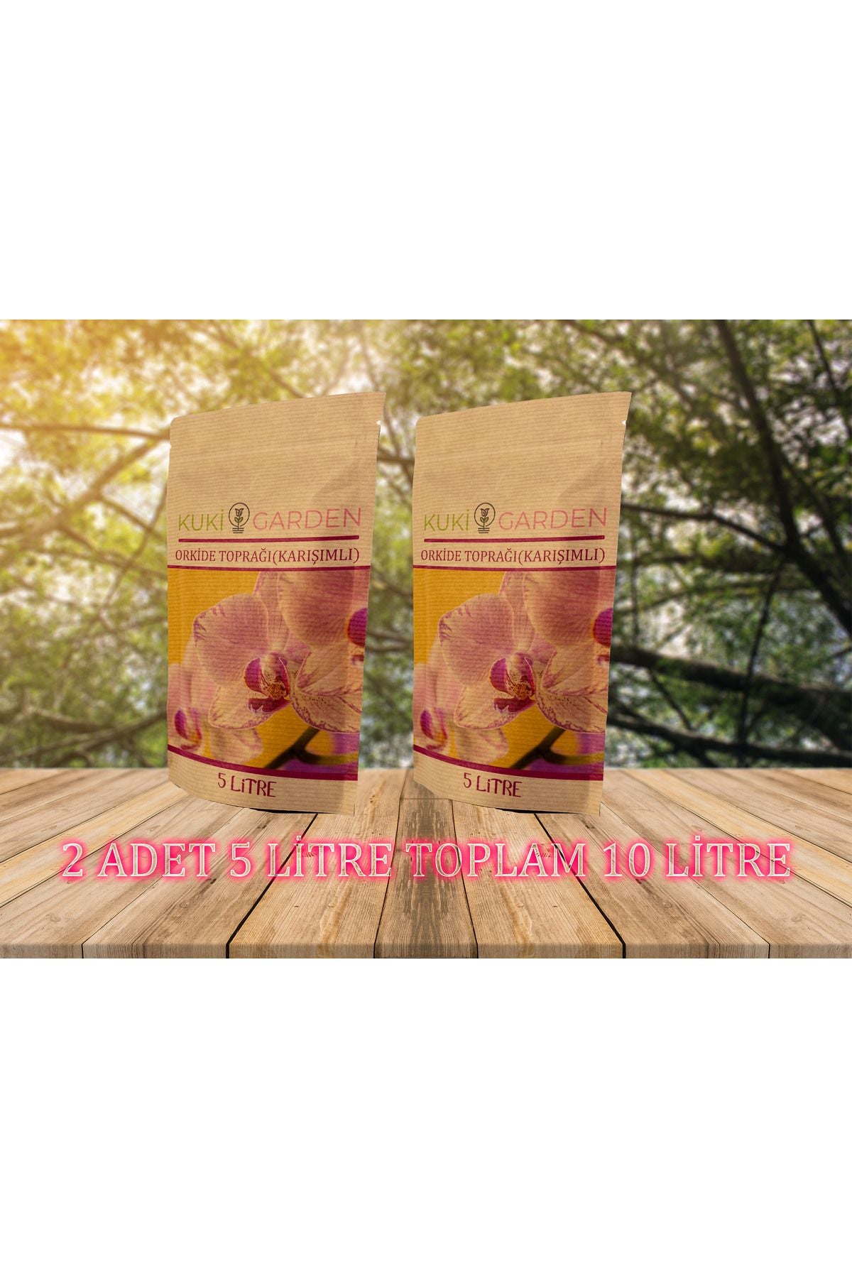 Özel Orkide Toprağı 10 l (2×5 L)