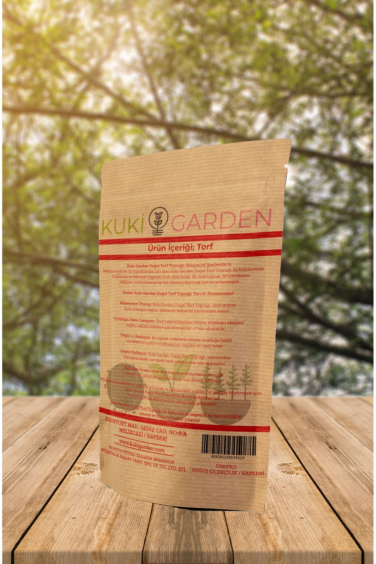 Torf Toprağı 5 Litre Çiçek Toprağı