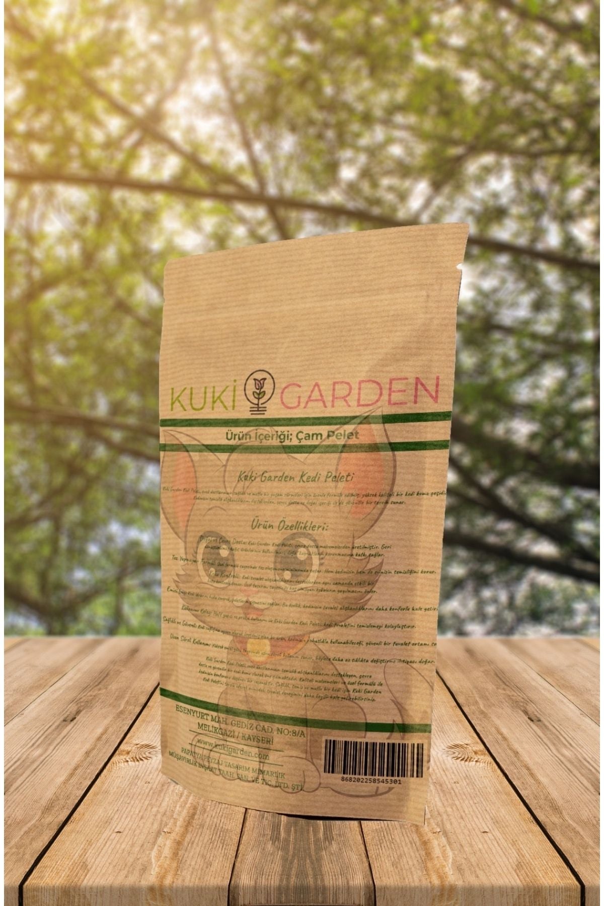 %100 Doğal & Tozsuz Çam Pelet Kedi Kumu – 5 Lt