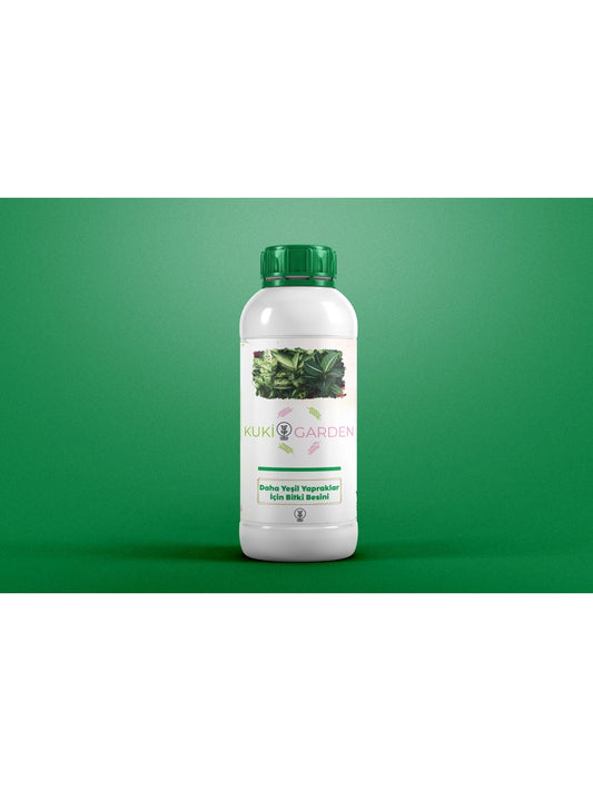 Kuki Garden Daha Yeşil Yapraklar için Bitki Besini 1000CC (Bitki Besini 1lt)