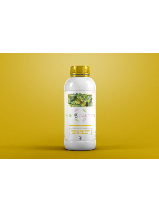 Kuki Garden Sararan Yapraklar Için Bitki Besini 1000CC (Bitki Besini 1 Lt)
