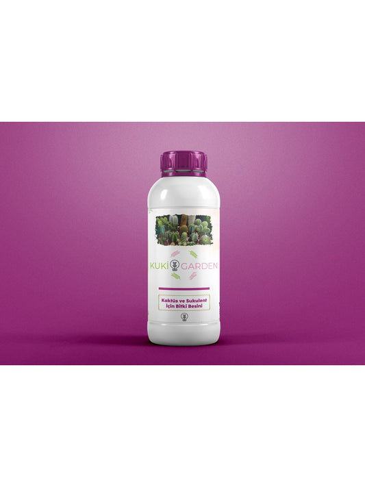 Kuki Garden Kaktüs ve Sukulent Için Besini 250CC (Bitki Besini 250 Ml)