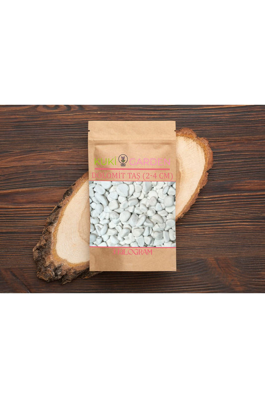 Beyaz Taş 3 Kg 2-4 Cm Beyaz Dolomit Taş Dere Taşı Çakıl Taşı Bahçe Süs Akvaryum Teraryum