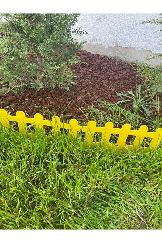 Dekoratif Çim Ayırıcı 2,5 m (BEYAZ)
