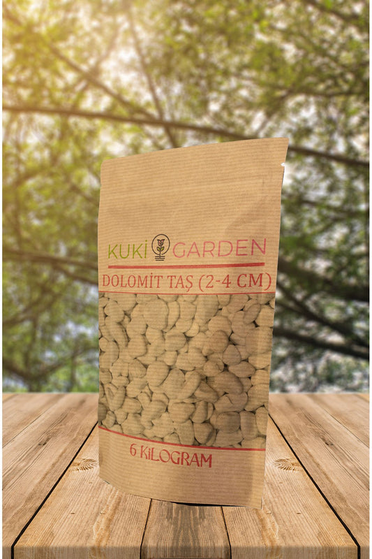 Beyaz Dolomit Taşı 6 kg (2–4 CM)