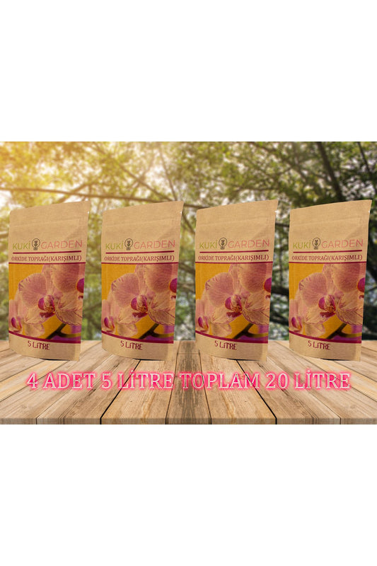 Özel Orkide Toprağı 20 l (4×5L)