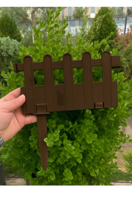 Dekoratif Çim Ayırıcı 2,5 m (KAHVERENGİ )
